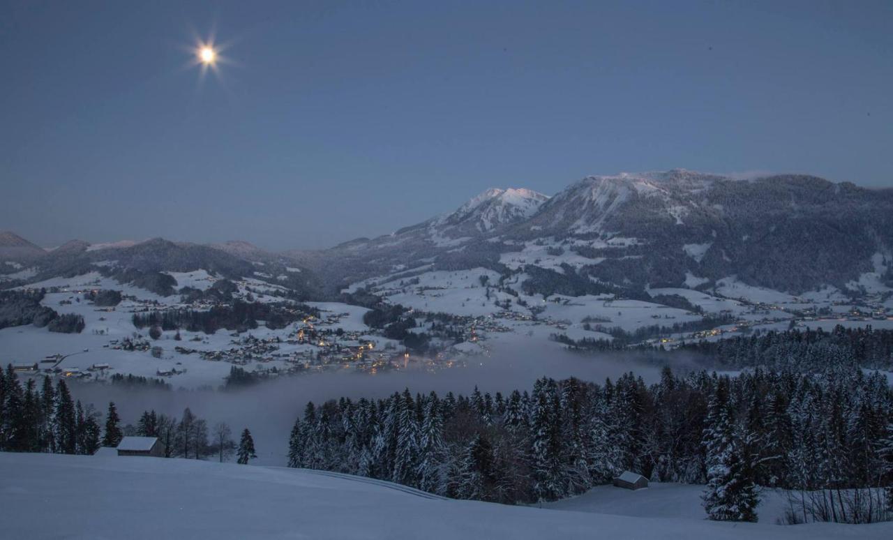 Ninis - Ferienhaus Im Bregenzerwald Villa Egg Bagian luar foto