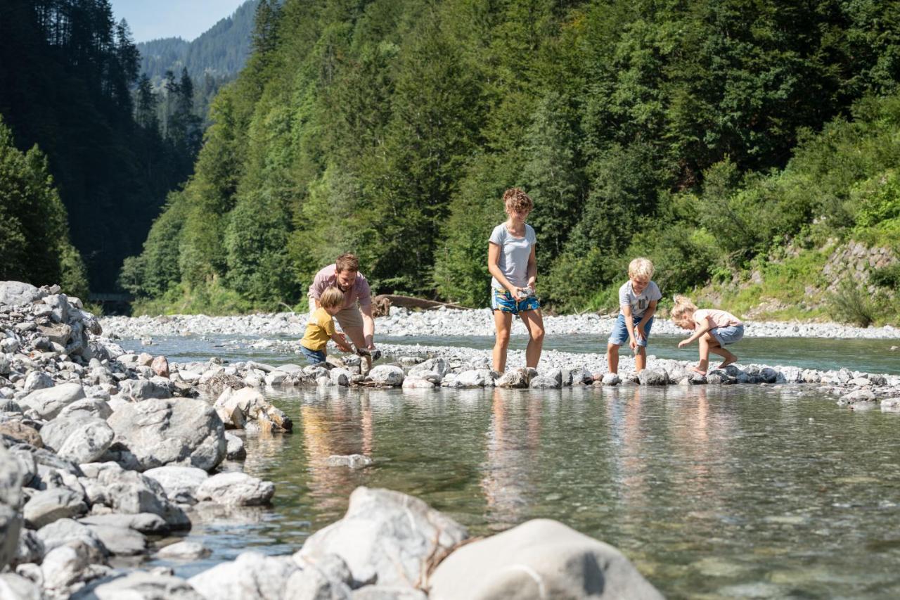 Ninis - Ferienhaus Im Bregenzerwald Egg Bagian luar foto