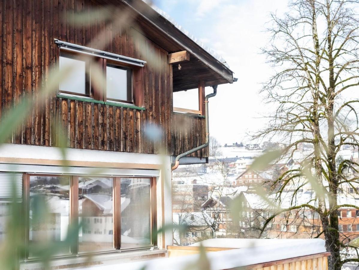 Ninis - Ferienhaus Im Bregenzerwald Egg Bagian luar foto