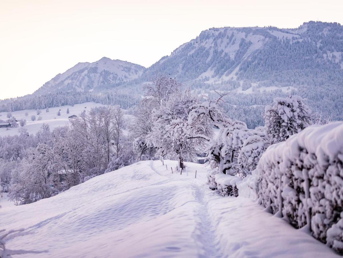 Ninis - Ferienhaus Im Bregenzerwald Egg Bagian luar foto
